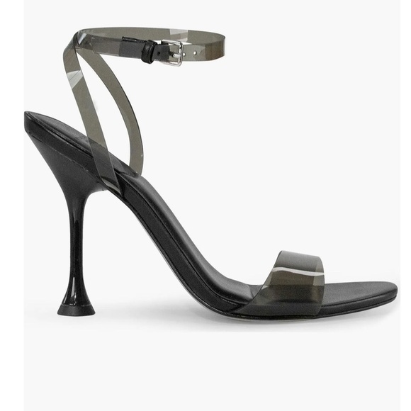 Marc Fisher LTD Calisty Sandal (Women) – Elegant Black Strappy Heels Size 7.5 - Picture 2 of 11